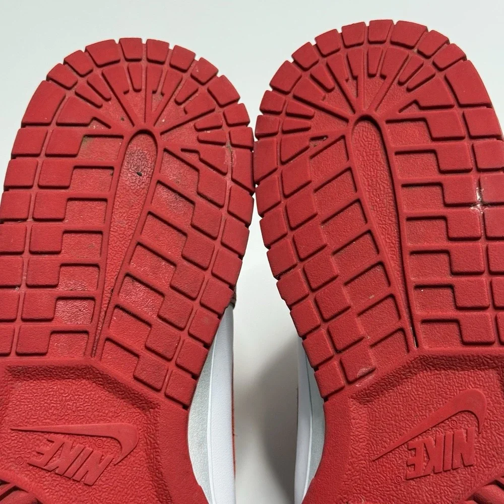 Nike Dunk High University Red White Men's Sneakers DD1399-106 Retro Size 14 Shoe